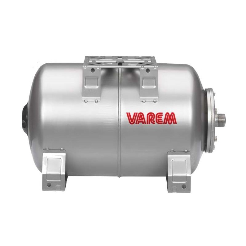 Varem 5.3 Gallons Horizontal St. Steel 304 Pressure tanks for potable water