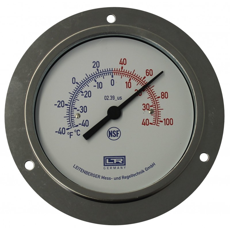 Heat Thermometer 02.38 Analog Panel SS Case