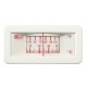 HVAC Thermometer 02.00 25x58 Analog Panel ABS Case