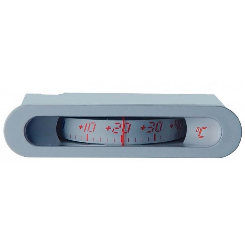 HVAC Thermometer 02.00 11x64 Analog Panel ABS Case
