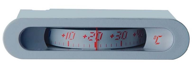 Leitenberger Heat Thermometer 02.00 25x58 Analog Panel ABS Case