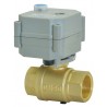 AGB  8BMO 2 way Full port ball valve ON/OFF  Spring Return Actuator with Manual Override
