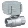 AGB  8SMO St. Steel 2 way Full port ball valve ON/OFF  Spring Return Actuator with Manual Override
