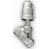 AGB Air operated angle seat valves, St. Steel Actuator - NC - Connection 1/4" to 2"