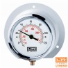 Leitenberger HVAC Thermometer 02.04 Analog Panel SS Case
