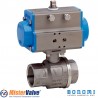 Bonomi 8p0133 2-way Actuated Stainless Steel Ball Valve Sizes up To 3”