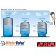 Varem Big Vertical Pressure tanks for potable water and pump systems wite replaceable bladder