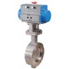 Bonomi DA9100 butterfly valve with double acting actuator 2" to 12"