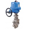 Bonomi ME9101-02 st. steel lug butterfly valve 0-10VDC or 4-20mA pos. electric actuator 2" to 10"