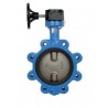 Bonomi GN501S Gear operated butterfly valve EPDM seat, lug body St. Steel disc.