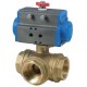 Bonomi 8P0080 - Brass Ball Valve With Double Acting Actuator