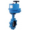 Bonomi EN501S-00 butterfly valve with Std ON/OFF electric plastic actuator 1 1/2"-10"